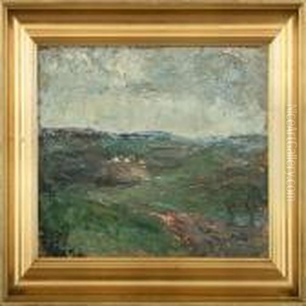 Landscape Oil Painting by Bertha Wegmann