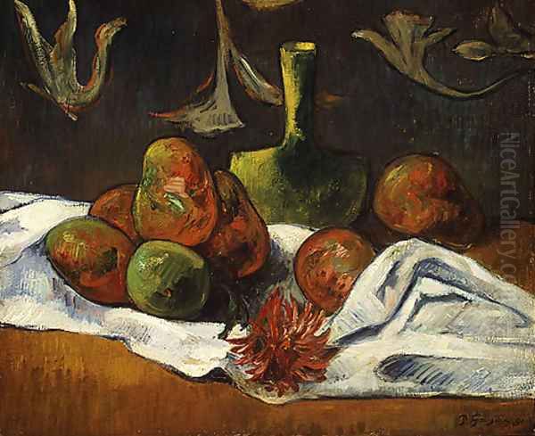 Still Life Oil Painting by Paul Gauguin