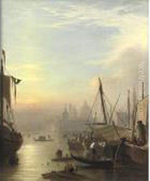 Venice Oil Painting by Robert Walter Weir