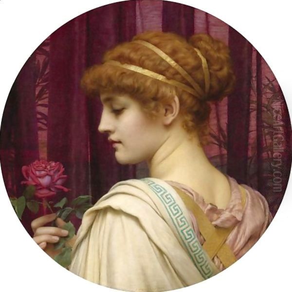 Chloris Oil Painting by John William Godward