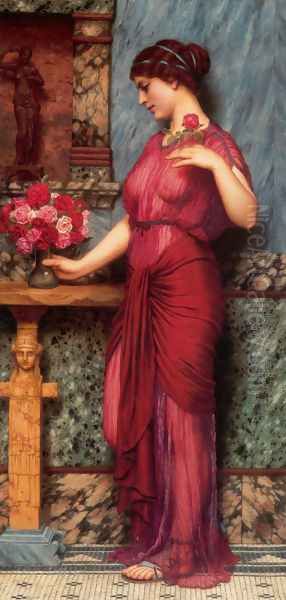 An Offering To Venus Oil Painting by John William Godward