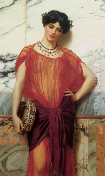 Drusilla Oil Painting by John William Godward