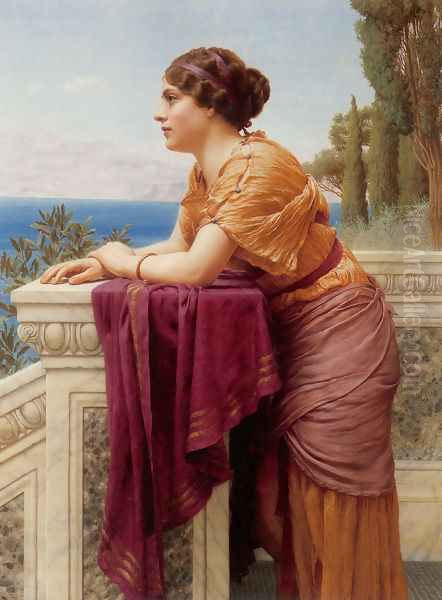 The Belvedere Oil Painting by John William Godward