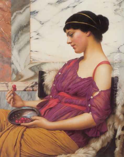 Ismenia Oil Painting by John William Godward