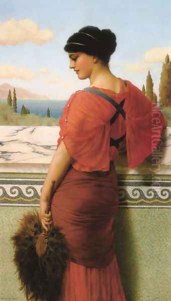 Phyleis Oil Painting by John William Godward