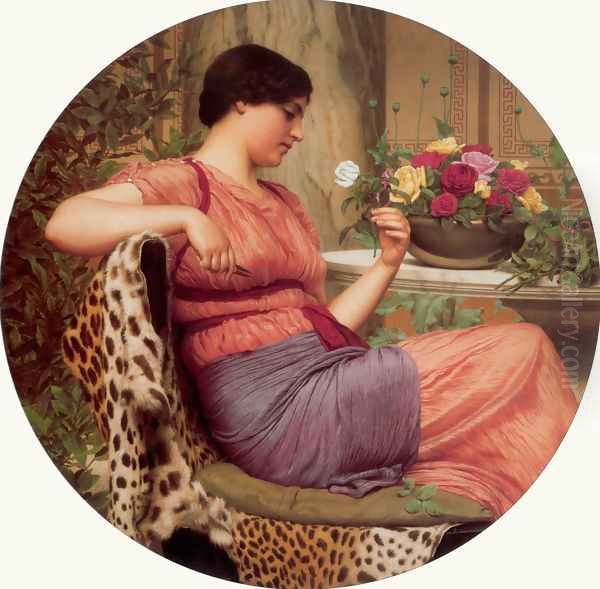 The Time Of Roses Oil Painting by John William Godward