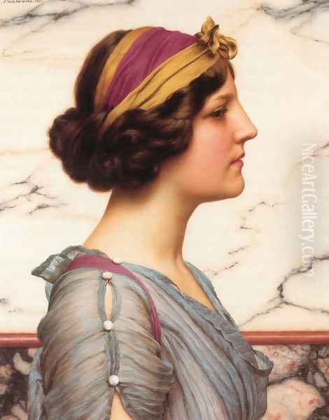 Megilla Oil Painting by John William Godward