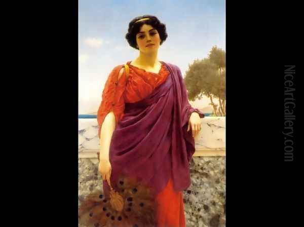 The Rendezvous Oil Painting by John William Godward