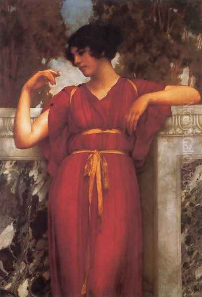 The Ring Oil Painting by John William Godward