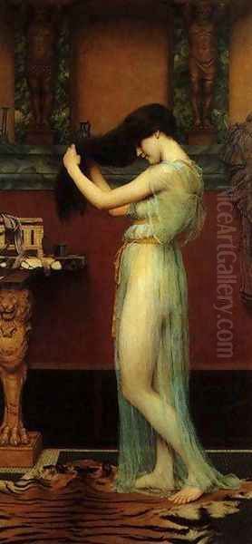 The Toilette Oil Painting by John William Godward