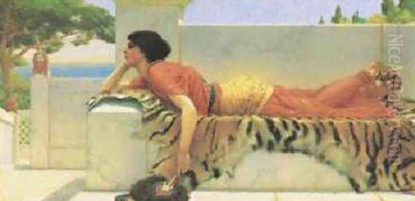 Expectation Oil Painting by John William Godward