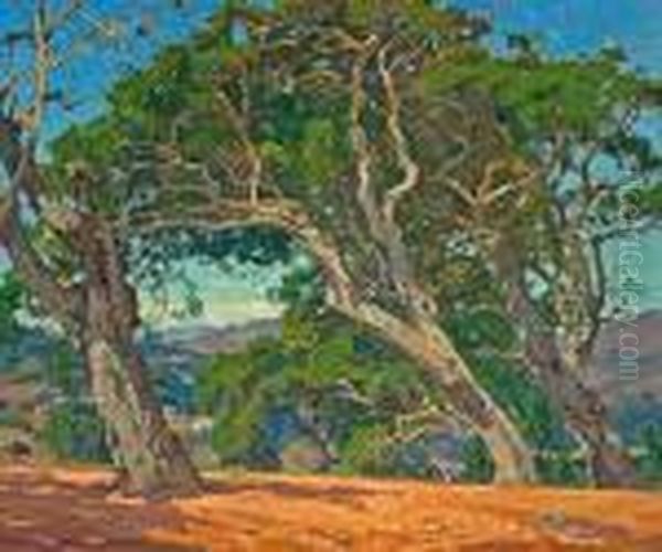 The Hilltop Oil Painting by William Wendt