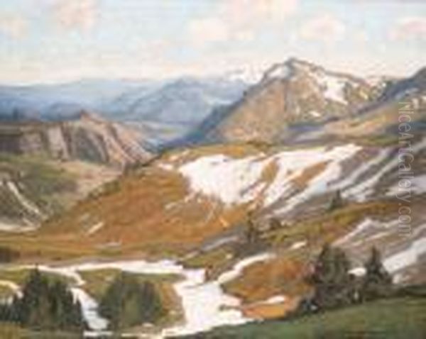 Summer Thaw Oil Painting by William Wendt