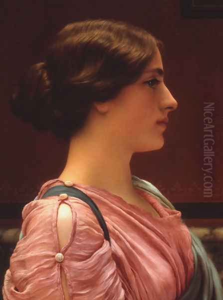 A Classical Beauty II Oil Painting by John William Godward