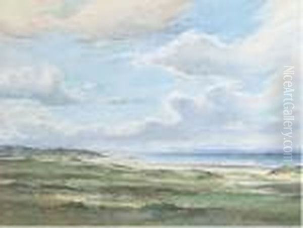 Lossiemouth On The Moray Firth, Scotland Oil Painting by David West