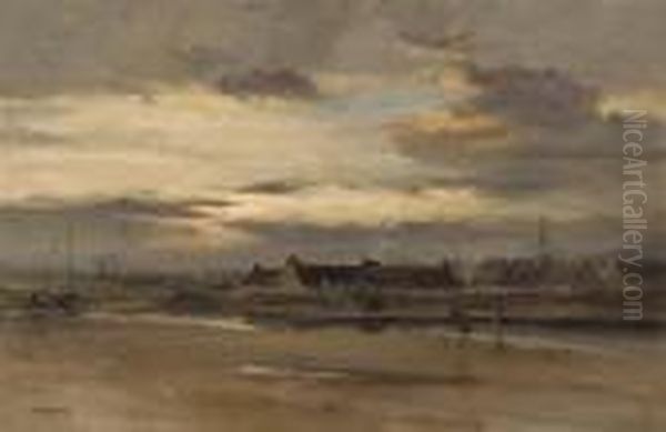 Lossiemouth, Morayshire Oil Painting by David West