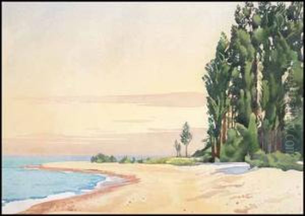 Lake Huron, Kincardine, Ontario Oil Painting by Joseph Walter West