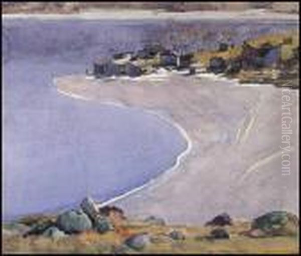 Norman Bay, Lake Of The Woods Oil Painting by Joseph Walter West