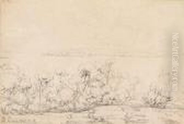 Arnhem Land, Gulf Of Carpentaria Oil Painting by William Westall