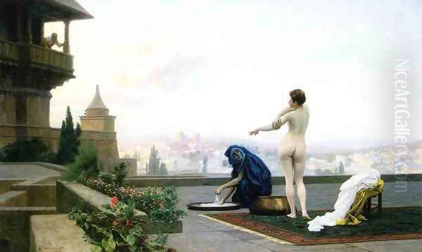 Bathsheba Oil Painting by Jean-Leon Gerome