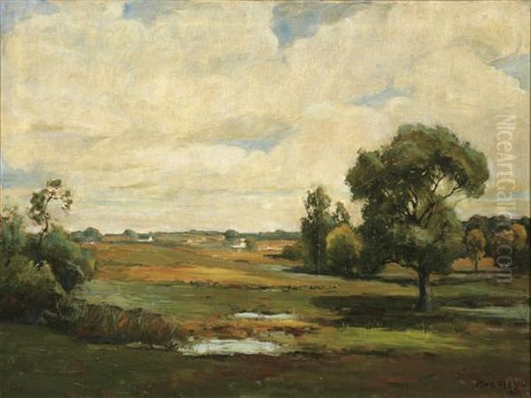 Farmland Landscape by Max Weyl