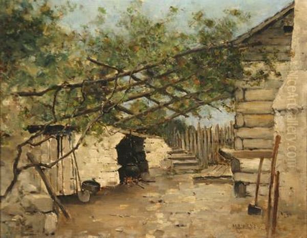 Summer Kitchen, Virginia Oil Painting by Max Weyl