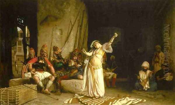 The Dance Of The Almeh Oil Painting by Jean-Leon Gerome