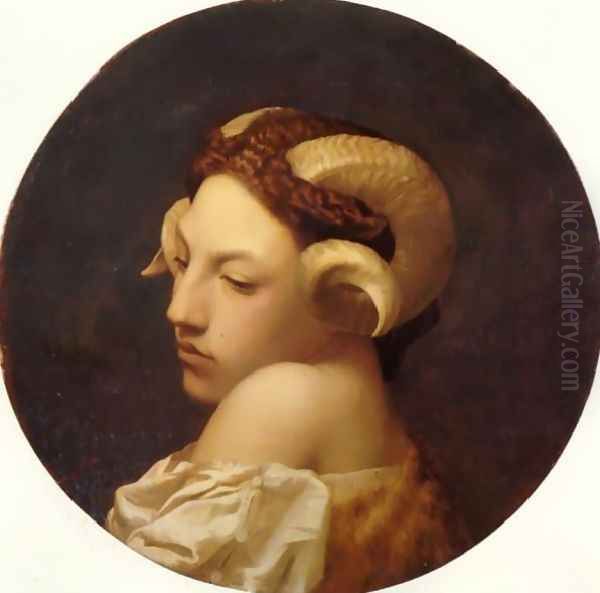 The Bacchante Oil Painting by Jean-Leon Gerome