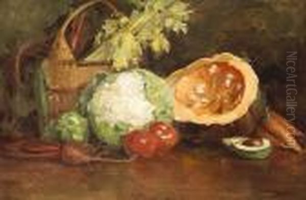 Still Life With Vegetables by Edith White