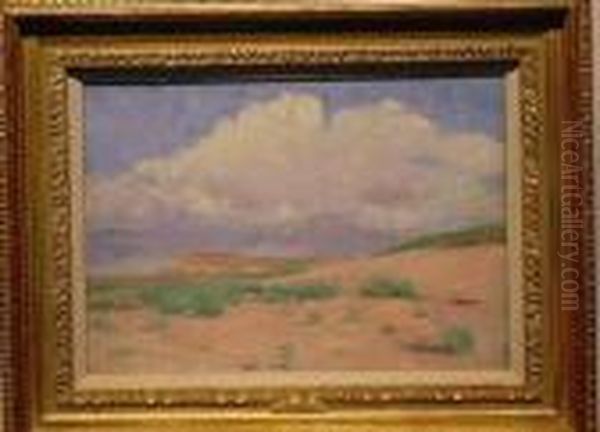 The Mesa Oil Painting by Frank Reed Whiteside