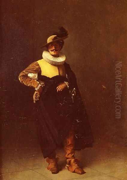 Notable Person Louis XIII Oil Painting by Jean-Leon Gerome