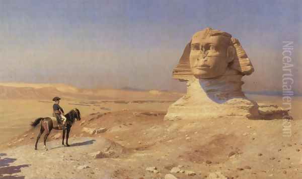 Bonaparte Before the Sphinx Oil Painting by Jean-Leon Gerome