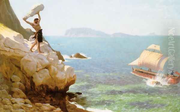 Polyphemus Oil Painting by Jean-Leon Gerome