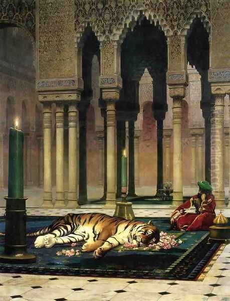 The Pasha's Sorrow Oil Painting by Jean-Leon Gerome