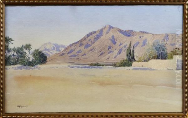 Tunis Oil Painting by Gunnar M. Widforss