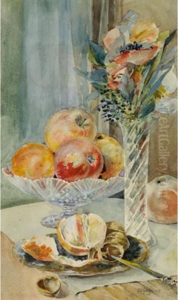 Still Life Oil Painting by Gunnar M. Widforss