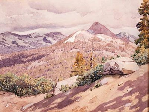 High Sierra Oil Painting by Gunnar M. Widforss