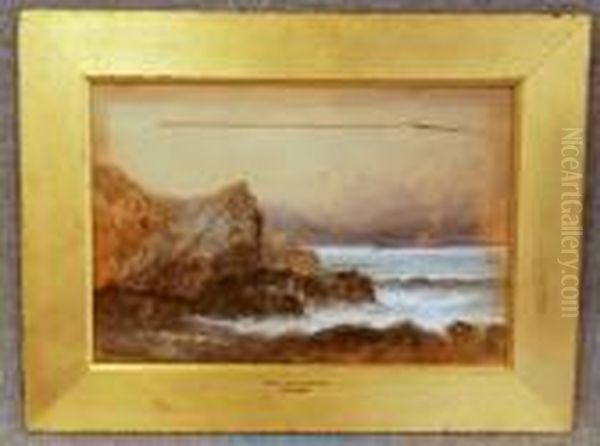 Coast Of Devon, Ilfracombe Oil Painting by William Widgery