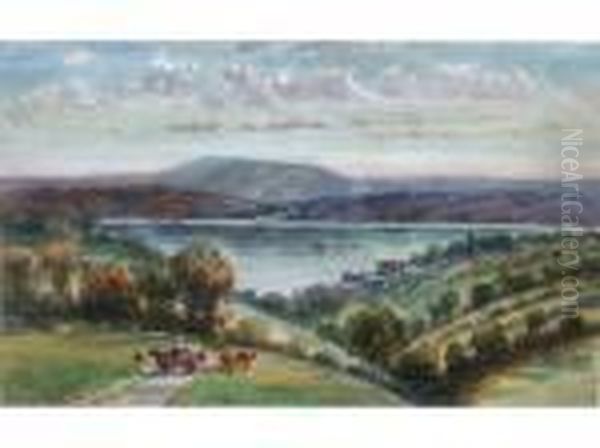 An Album Of 27 Devonshire Views Oil Painting by William Widgery