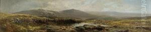 Dartmoor Landscape Oil Painting by William Widgery