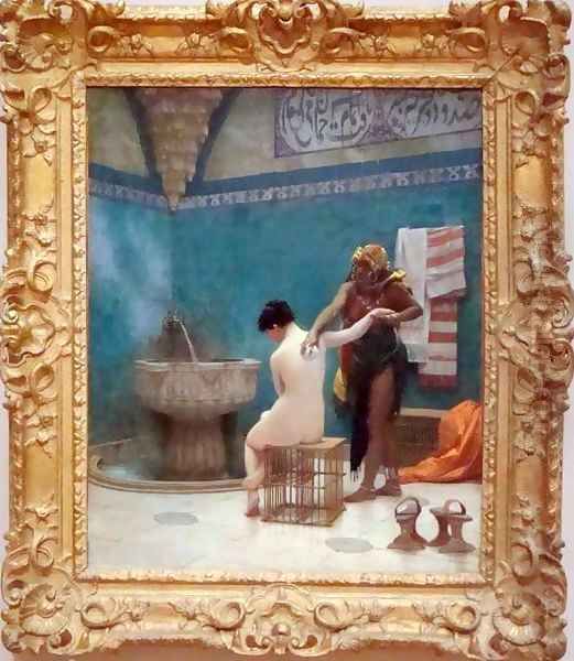 The Bath 2 Oil Painting by Jean-Leon Gerome