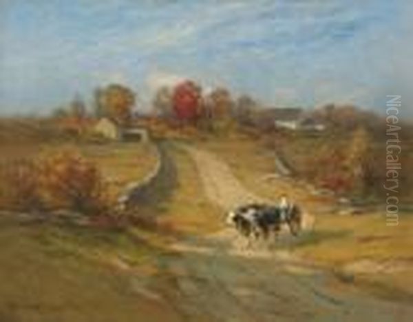 Carleton Wiggins . Oil Painting by John Carleton Wiggins