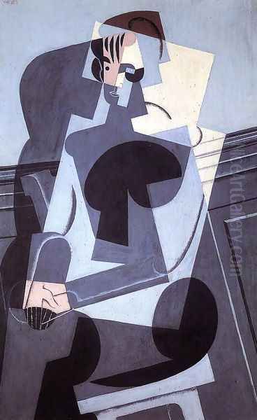 Portrait Of Josette Gris 1916 Oil Painting by Juan Gris