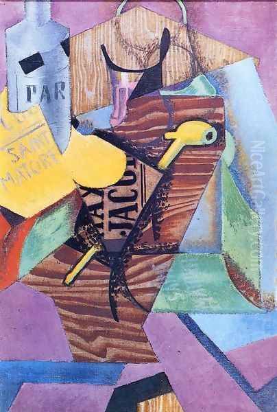 Saint-Matorel Oil Painting by Juan Gris