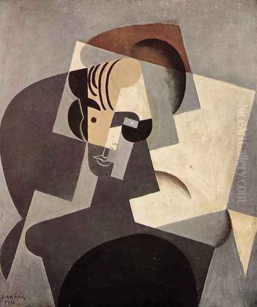 Portrait of Josette Oil Painting by Juan Gris