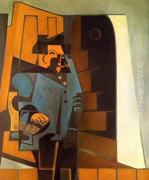 The Miller Oil Painting by Juan Gris