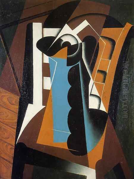 Still Life on a Chair Oil Painting by Juan Gris