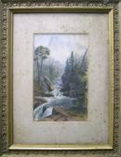 Landscape Oil Painting by Thomas Harrison Wilkinson