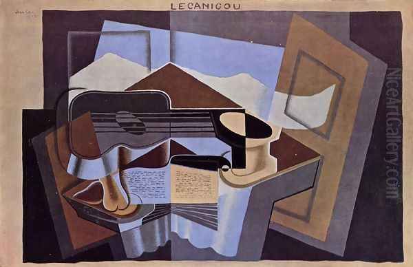 Le Canigou Oil Painting by Juan Gris