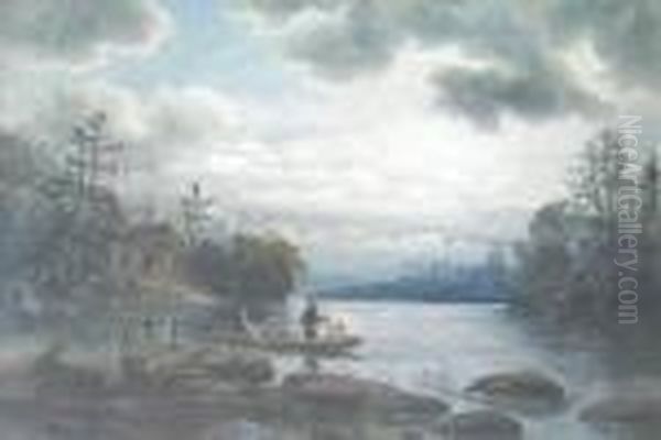 Osa Oil Painting by Thomas Harrison Wilkinson